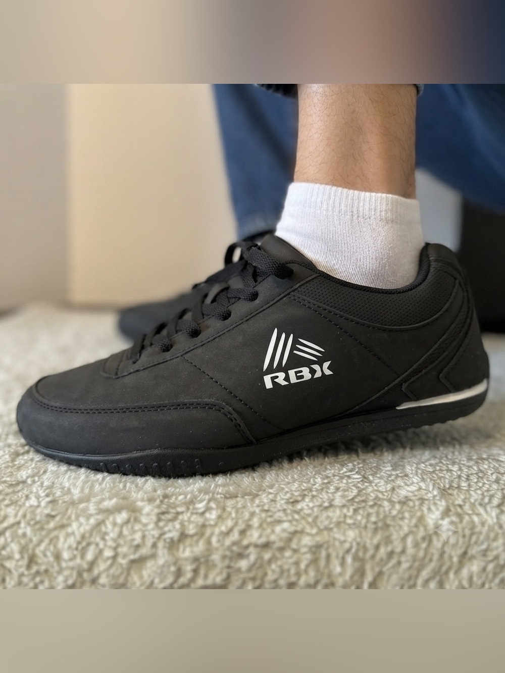 RBX Men's Charcoal Sneakers